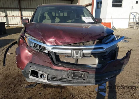 2018 Honda Ridgeline Rtl-E from USA, damaged, VIN 5FPYK3F78JB000843